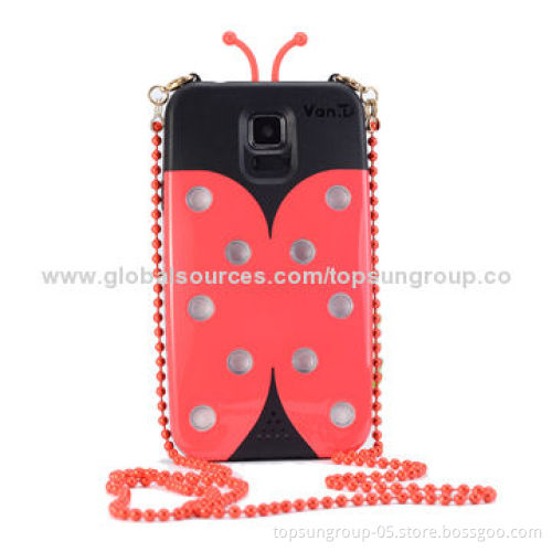 PC Case for Samsung Galaxy S5 with Chain, Various Choices in Color